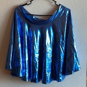 HDE Electric Blue Rave Skirt